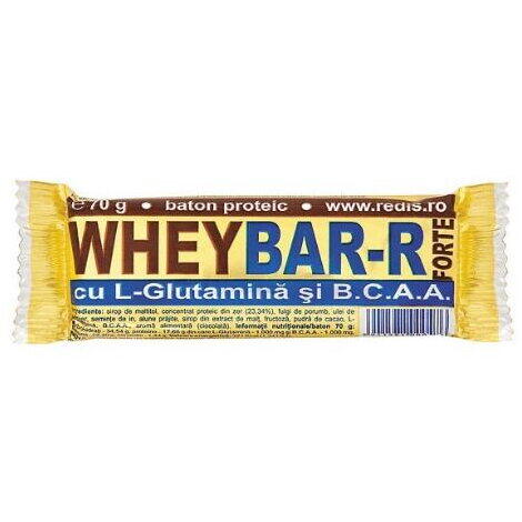 FIT ACTIVE NUTRITION Baton Proteic Whey Bar-R Redis, 70g