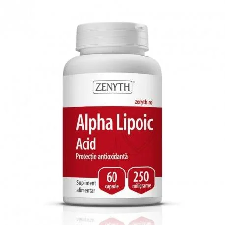 Acid alpha lipoic, zenyth, 60 cps