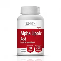 Acid Alpha Lipoic, Zenyth, 60 cps