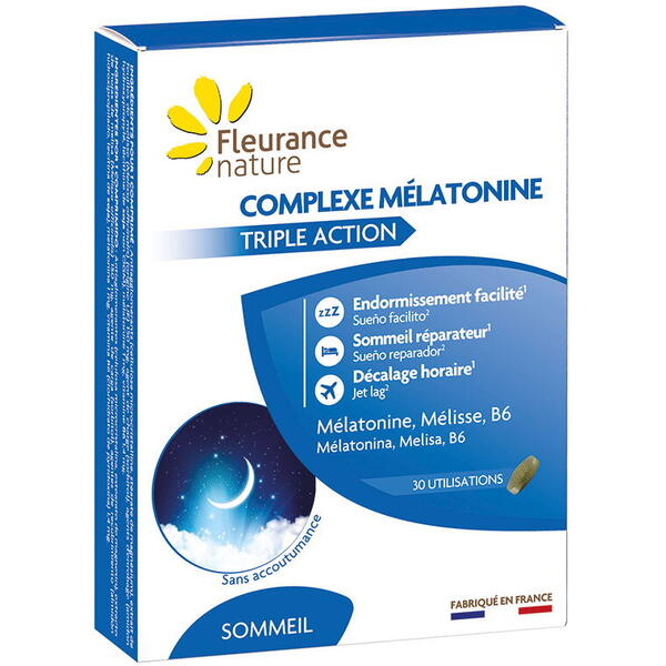 Fleurance Nature Complex MELATONINA - Supliment alimentar 30 comprimate