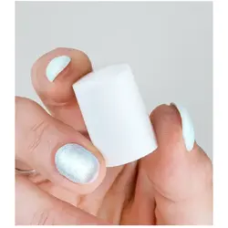 Capac alb pentru recipiente Roll-On mini de 10 ml