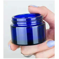 Borcan sticla Ele Blue, 50 ml