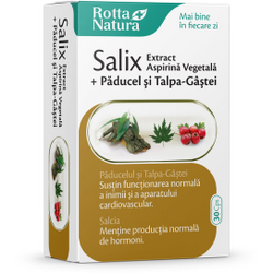 Salix Extract - Aspirina Vegetala + Paducel si Talpa-Gastei 30 cps