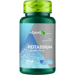 Potassium 99 mg , 30 caps vegetale Adams Vison