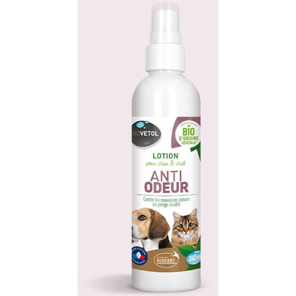 Biovetol Lotiune spray bio odorizantă pentru caței și pisici