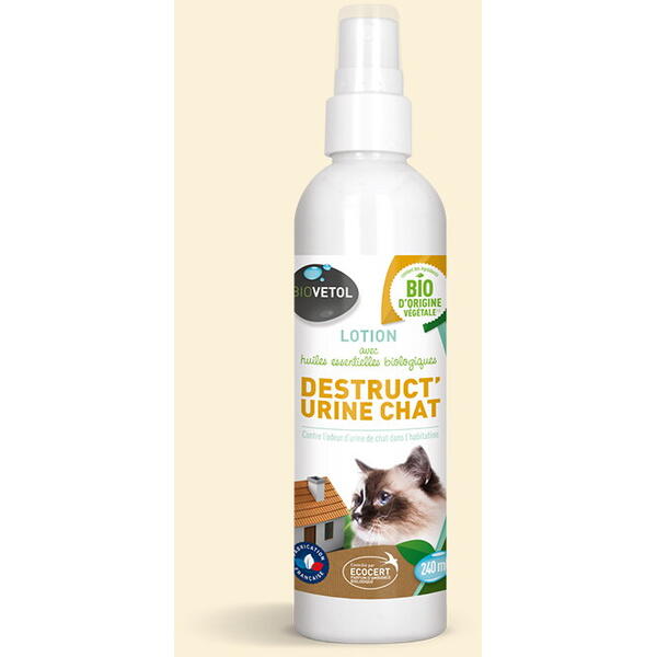Biovetol Spray bio pentru îndepartare miros urină pisici 240 ml