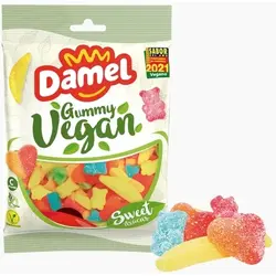Jeleuri gumate cu glazură 100% vegane, Damel, 80 g