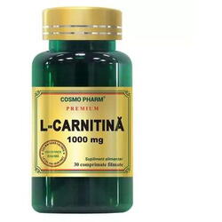 L-carnitina 1000 mg 60 tablete Cosmopharm