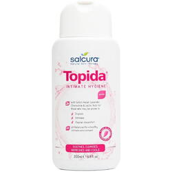 Gel igiena intima Topida, pentru disconfort vaginal, reglare pH, Salcura, 200ml