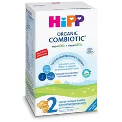 Lapte praf de continuare Organic Combiotic 2, 300g, HiPP