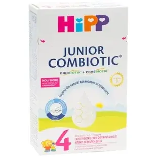 MARESI FOODBROKER Lapte praf formula noua Combiotic Junior 4, 500g, Hipp