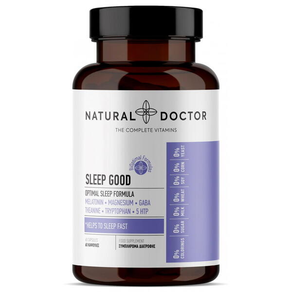 SLEEP GOOD te ajuta sa dormi mai repede Natural Doctor 60 cps