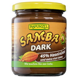 Crema de ciocolata Bio Samba dark 250 g