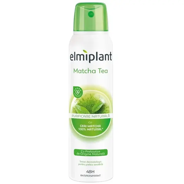 Deodorant spray antiperspirant Elmiplant Matcha Tea, 150ml