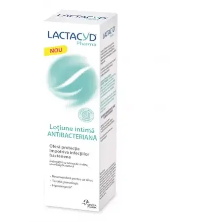 PERRIGO ROMANIA Lotiune intima antibacteriana Lactacyd, 250 ml, Perrigo