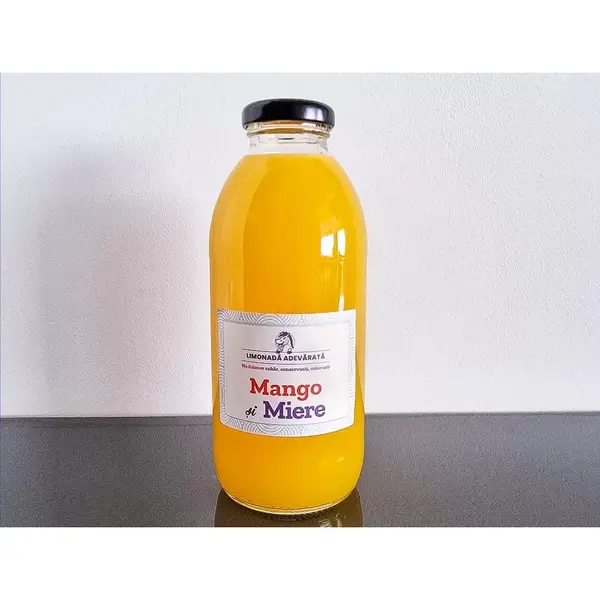 Ohvaz Limonada cu Mango si Miere 500 ml  (valabile 10 zile din ziua in care se expediaza)
