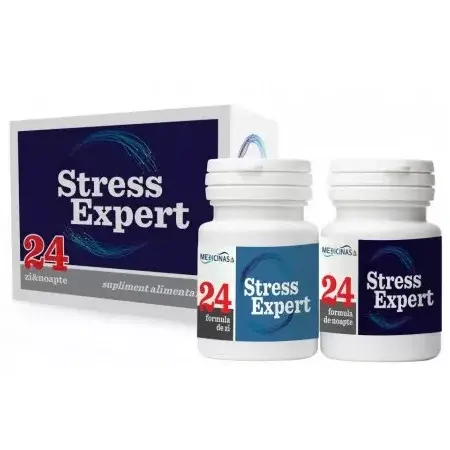 Stress Expert 24 Day and Night, 60 capsule, Medicinas
