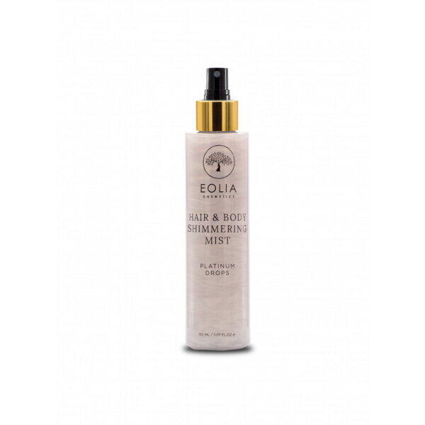 Olive Cosmetics Spray Hidratant cu sclipici fin pentru Par si Corp cu Aroma de Orhidee 150 ml