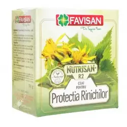 Ceai pentru protectia rinichilor Nutrisan R2, 50 g, Favisan