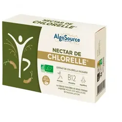 Nectar de Chlorella Bio, 5 flacoane x 30 ml, Algosourse