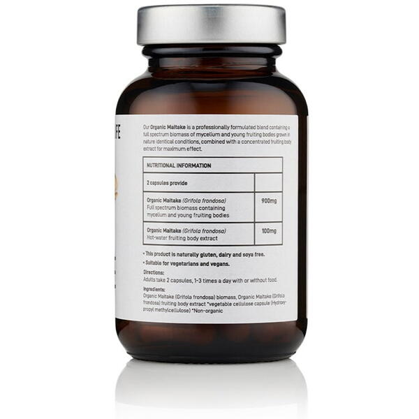 Organic Maitake Mushroom 1000 mg Full Spectrum (60 capsule), Mushrooms4Life