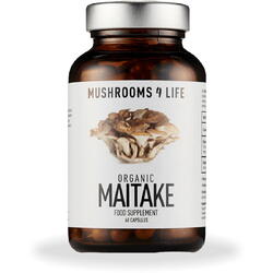 Organic Maitake Mushroom 1000 mg Full Spectrum (60 capsule), Mushrooms4Life