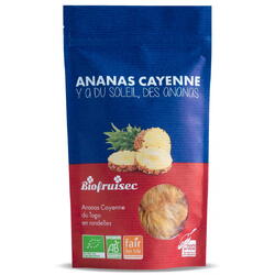 Ananas BIO rondele, selectie Cayenne din Togo Biofruisec 100g