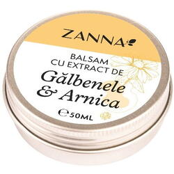Balsam cu extract de Galbenele si Arnica, 50ml, Zanna