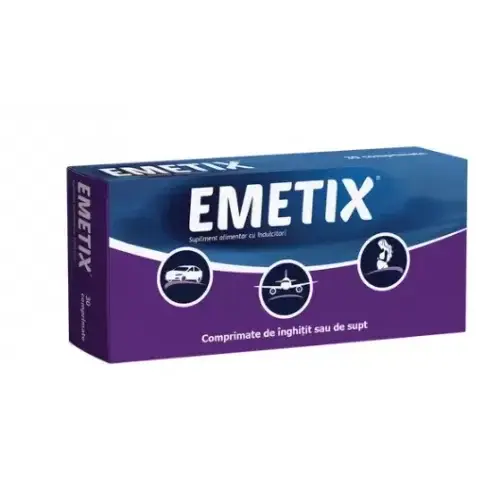 Emetix, Fiterman Pharma , 30 comprimate