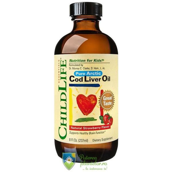 Secom Cod Liver Oil sirop copii 237 ml