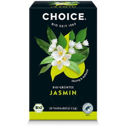 Ceai verde bio Jasmin, 20 pliculete a 1.5g / 30.0g Choice®
