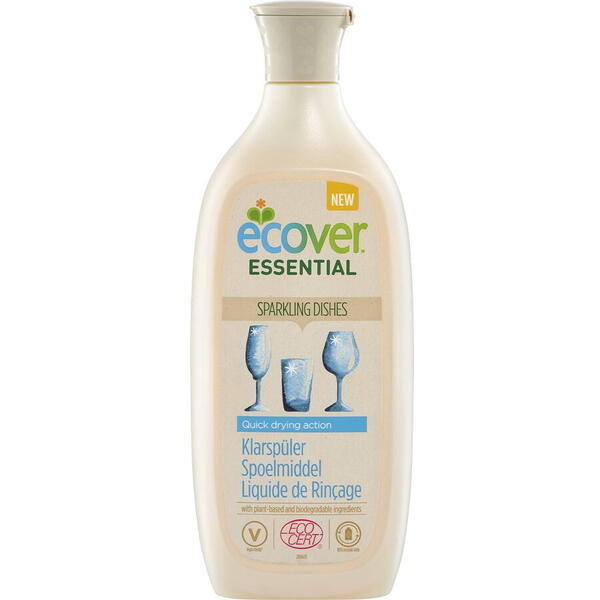 Ecover Essential Solutie pentru clatire vase ecologica 500ml
