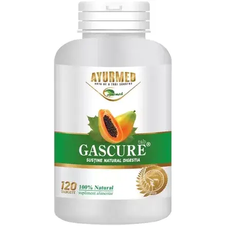Gascure, 120 tablete, Ayurmed
