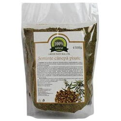 Seminte de Canepa Pisate 100% Natural Green Natural Oil, Carmita, 500 g