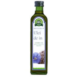 Ulei de In Presat la Rece Pur 100% Natural Green Natural Oil, Carmita, 250 ml