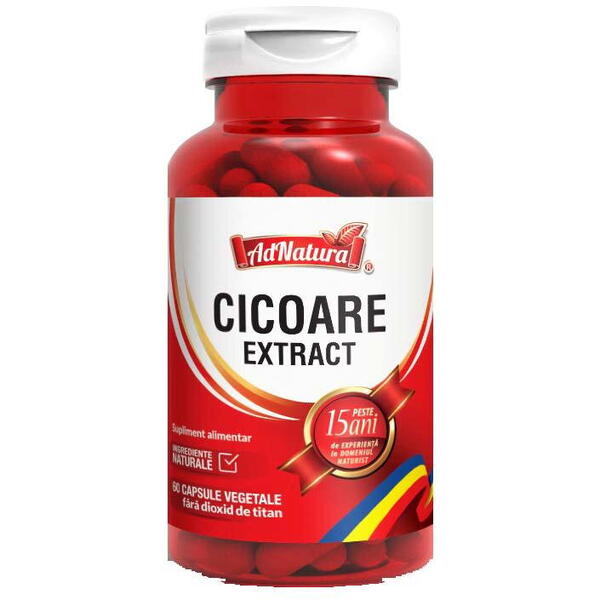 Adserv Cicoare Extract 60 capsule Adnatura