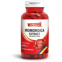 Momordica Extract Castravete Amar 60 capsule Adnatura