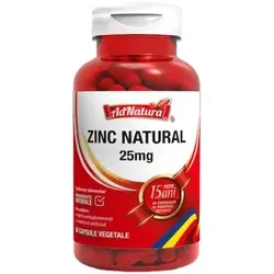Zinc Natural, 60 capsule, AdNatura