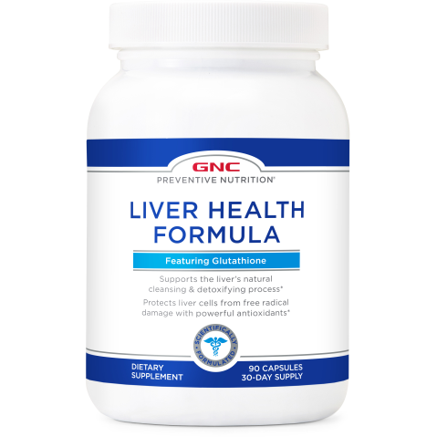 GNC Live Well Gnc Preventive Nutrition Liver Health, Formula Pentru Sanatatea Ficatului, 90 Cps