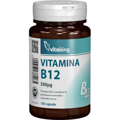 Vitaking Vitamina B12 (cianocobalamina) 500 mcg - 100 capsule