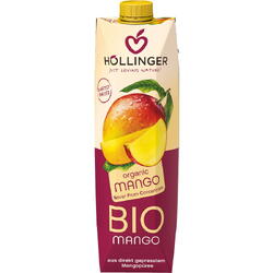 Nectar de mango din presare directa bio Hollinger, 1L