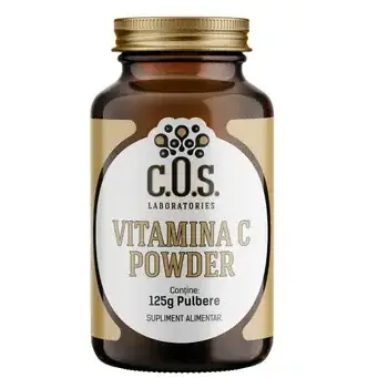 C.O.S. LABORATORIES Vitamina C Powder, 125g, COS Laboratories