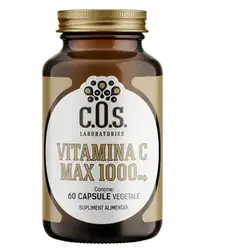 Vitamina C MAX 1000mg, 60 capsule, COS Laboratories