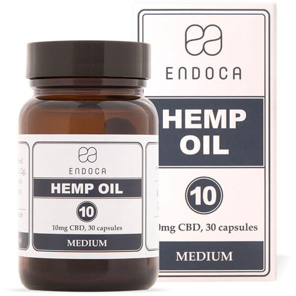 Endoca Hemp Oil Capsule, 10mg 120 capsule