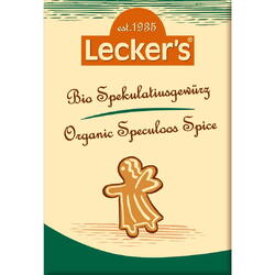 Condiment bio pentru biscuiti de Craciun (Spekulatius) 16g Lecker's