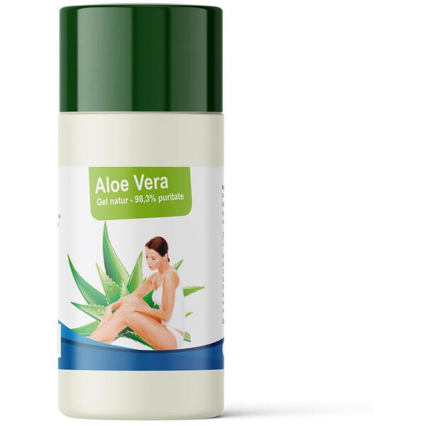 Aloe vera Gel natur pentru piele, puritate 98.3% Medicura
