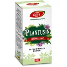Plantusin pentru gat R13 30 comprimate masticabile