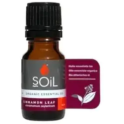Ulei Esential Scortisoara (Cinnamomum zeylanicum) 100% Organic Ecocert, 10ml, Soil