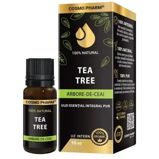 Cosmo Pharm TEA TREE Ulei Esential De Arbore De Ceai 10ml 100% Pur 10ml