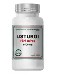 Capsule Ulei de Usturoi Fara Miros 1500 mg, 60 cps